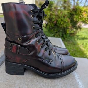 Women's Black Leather Boots